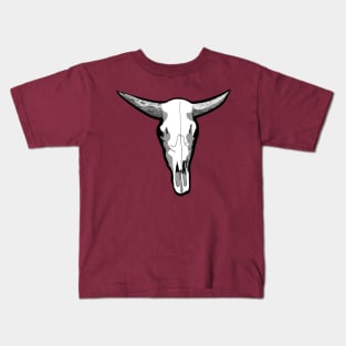 Cow Skull Kids T-Shirt